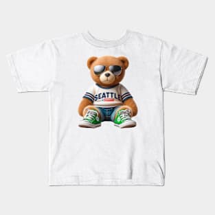 Seattle Teddy Bear Kids T-Shirt